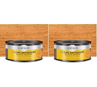 Libéron Cire antiquaire Black Bison en pâte, Merisier clair 500cc (Lot de 2)