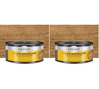 Libéron Cire antiquaire Black Bison en pâte, Noyer 500cc (Lot de 2)
