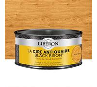 Cire antiquaire Black Bison® en pâte - LIBERON - Noyer blond - 500cc