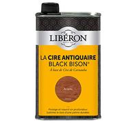 Libéron Cire antiquaire Black Bison Liquide, Acajou, 0,5L