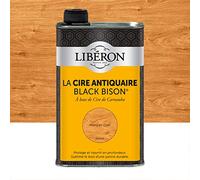 Cire antiquaire Black Bison® Liquide - LIBERON - Merisier clair - 0 5L