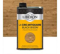 Libéron Cire antiquaire Black Bison® Liquide, Noyer, 0,5L