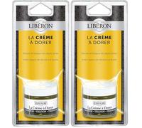 Libéron Crème à dorer - Aspect de la dorure à la feuille, Trianon, 30mL (Lot de 2)