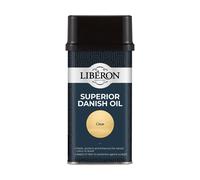 Liberon Huile Danoise Superior Incolore 250 ml Protège Le Bois Avec UV