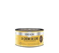 Libéron La Crème de Cire pour Bois - En Pâte - Chêne Cendré 250ml | Nourrit et protège des taches, Offre une jolie patine au bois, A base de cire végétale, Formule Biosourcée