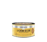 Libéron La Crème de Cire pour Bois - En Pâte - Chêne Doré 250ml | Nourrit et protège des taches, Offre une jolie patine au bois, A base de cire végétale, Formule Biosourcée