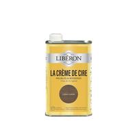Libéron La Crème de Cire pour Bois - Liquide - Chêne Cendré 0,5L | Nourrit et protège des taches, Offre une jolie patine au bois, A base de cire végétale, Formule Biosourcée