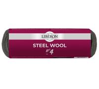 Liberon Laine d'Acier Grade 4 Grossière Antipoussière 250g (LIBSW4250GN)