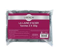 Libéron Laine d'acier N° 000 - Mise en cire - 3X30g