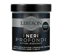 Libéron - Les Noirs Profonds - Peinture Irisée - Noir Bleu Brillant - 0,5 L