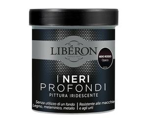 Libéron - Les Noirs Profonds - Peinture Irisée - Noir Rouge Mat - 0,5 L
