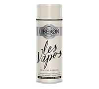 Libéron Peinture aérosol Les vapos, Le Beige Soyeux satin, 400ML