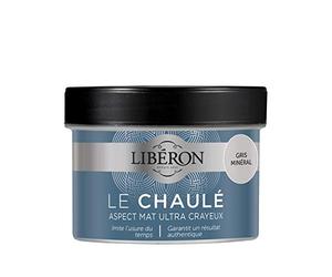 Libéron Peinture Décorative Le Chaulé Gris Minéral 250ml | Imite l'usure du temps, Effet mat poudré authentique