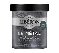Libéron Peinture décorative Le Métal Poudré, Bleu cosmos, 500 ML