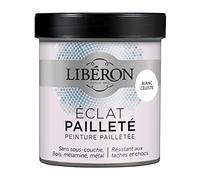 Libéron Peinture décorative L'éclat Pailleté, Blanc céleste, 500 ML