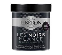 Libéron Peinture décorative Les noirs nuance, Black purple brillant, 500 ML
