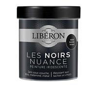 Libéron Peinture décorative Les noirs nuance, New black brillant, 500 ML