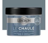 LIBÉRON Peinture Le Chaulé Gris Ardoise 0,25 L - Ultra mat pour meubles en bois