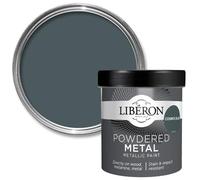 Libéron Peinture métallique métallique en poudre Bleu cosmos mat 500 ml