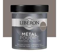 Libéron Peinture métallisée Métal Poudré Aluminium 0,5 L
