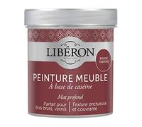Libéron Peinture meuble à base de caséine, Rouge Théâtre 500 ML