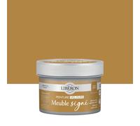 Libéron - Peinture Meuble Signé Velours - Bois Intérieur - Sans Sous-couche - Résistante aux taches - Lessivable - Décoration et Rénovation Meuble et Objets - 16 Teintes - Jaune Kraft - 250ml