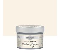 Libéron - Peinture Meuble Signé Velours - Bois Intérieur - Sans Sous-couche - Résistante aux taches - Lessivable - Décoration et Rénovation Meuble et Objets - 16 Teintes - Blanc Poudré - 250ml