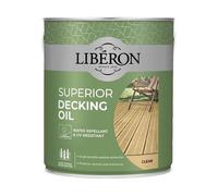 Liberon Supérieur Plancher Huile Transparent 2.5L Résistant Aux UV Exterior Bois