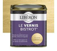 Libéron - Vernis bistrot - Vernis bois - Meubles Boiseries Objets - Très haute qualité - Anti-taches - Anti-chocs et rayures - Tendu bon - Incolore Brillant - 0,5L