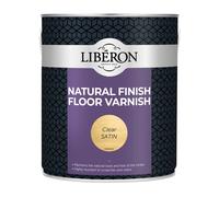 Liberon Vernis Bois Finition Naturelle Satin Faible Odeur 2.5L Clair