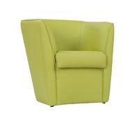 LIBEROSHOPPING.eu - LA TUA CASA IN UN CLIK Fauteuil de Chambre en Cuir écologique Valentina rembourré de Haute qualité (Vert)