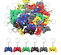 Libershine Porte-Clés Contrôleur de Jeu, 36 Pièces Jeu Porte-Clés De Contrôleur, Jeux Video Porte-Clés en Poignée de Jeu Pendentif, Porte-Clés de Jeu pour Décoration de Fête à Thème Enfants Cadeaux