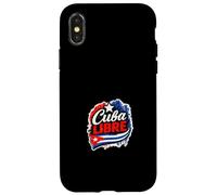 Libertad Make Cuba Great Again Carte Politique Liberté Liberté Coque pour iPhone X/XS