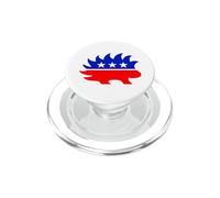 Libertarian Party Porcupine Liberty Fiscalité Vote PopSockets PopGrip pour MagSafe