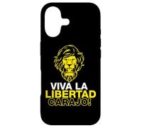 Libertarisme Viva LA Libertad CARAJO! Milei Président Coque pour iPhone 17