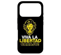 Libertarisme Viva LA Libertad CARAJO! Milei Président Coque pour iPhone 17 Pro