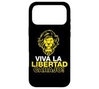 Libertarisme Viva LA Libertad CARAJO! Milei Président Coque pour iPhone 17 Pro Max