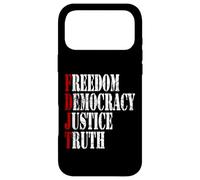 Liberté, démocratie, Justice, vérité, Vintage, Patriotique, américain Coque pour iPhone 17 Pro Max