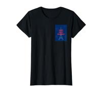 Liberté Égalité Chardonnay Funny Tour Eiffel Vin T-Shirt Graphique avec Valeur