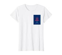 Liberté Égalité Chardonnay Funny Tour Eiffel Vin T-Shirt Graphique avec Valeur