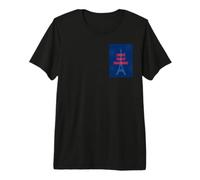Liberté Égalité Chardonnay Funny Tour Eiffel Vin T-Shirt Haut de Gamme