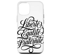 Liberté Égalité Fraternité Devise Française Coque pour iPhone 12/12 Pro