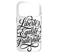 Liberté Égalité Fraternité Devise Française Coque pour iPhone 17 Pro