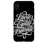 Liberté Égalité Fraternité Devise Française Coque pour iPhone XS Max