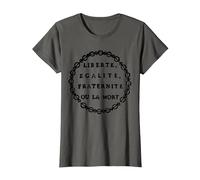 Liberté, égalité, fraternité ou Mort - Jacobin T-Shirt, Femme, Asphalte, XXL
