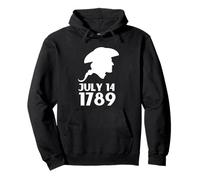 Liberte Egalite Fraternite Révolution Française Sweat à Capuche