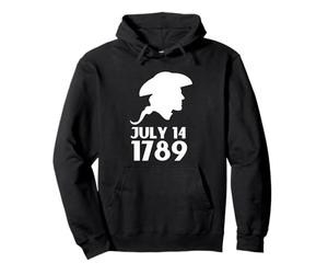 Liberte Egalite Fraternite Révolution Française Sweat à Capuche