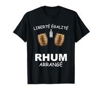 Liberté Egalité Rhum Arrangé Antilles Caraïbe Apéro T-Shirt