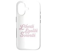 Liberté Egalité Sororité Devise pour Femmes sœurs copines Coque pour iPhone 17
