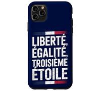 Liberté, Egalité, Troisième Étoile France FRA Coque pour iPhone 11 Pro Max